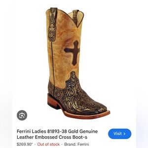 Ferrini Western Boots.